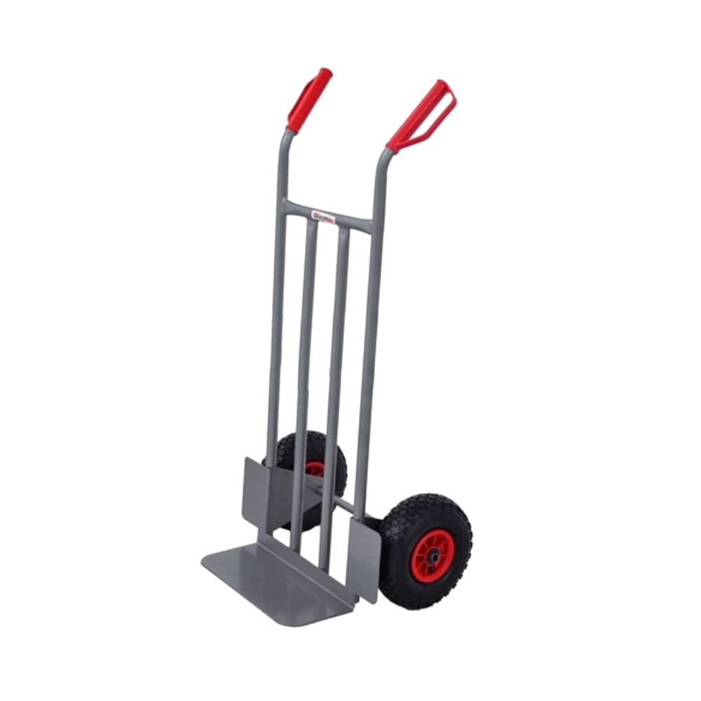 Carrello modello Eco portasacchi portata 150 kg portatutto portapacchi struttura in acciaio verniciato con ruote pneumatiche