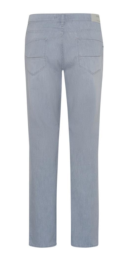 Brax Herren Style Cadiz Ultralight Denim Blue Planet Five-Pocket Jeans Silver Sea Used 38W / – Bild 3
