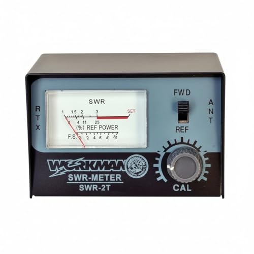 Workman SWR2T CB Radio Antenna SWR Meter - 27 MHz Standing Wave Ratio Tester