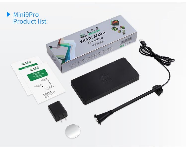 Week Aqua USB Aquarium Light Plant Grow Full Spectrum LED Ecology