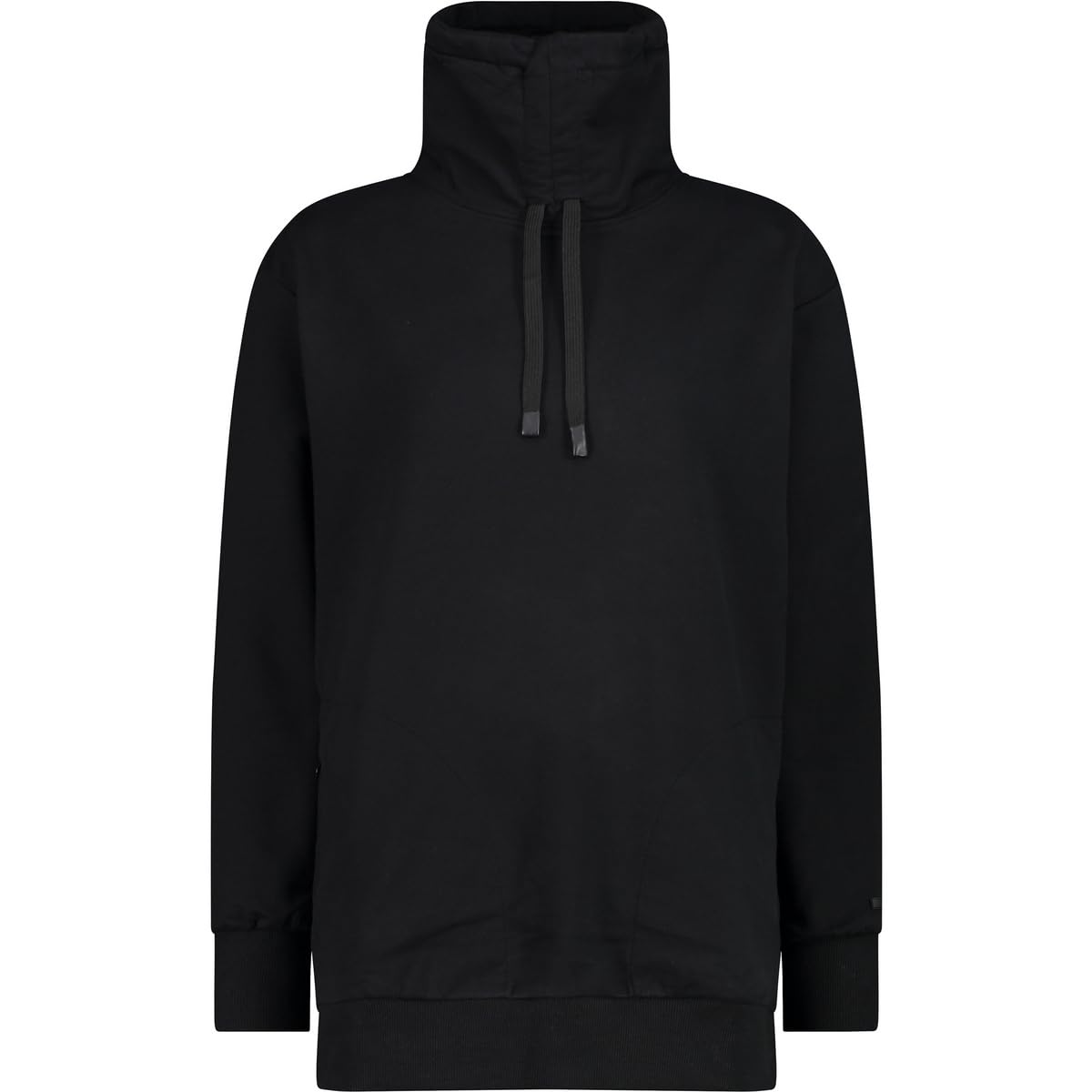 CMP - Woman Maxi Sweat, Black, XS