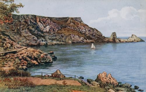 Tableaux Peinture sur Toile Anstey's Cove Torquay par Alfred Robert Quinton 60x90cm SERENDIPITP