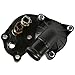 A-Premium Engine Coolant Thermostat Housing Assembly Compatible with Ford Explorer Ranger Explorer Sport Trac Mazda B4000 Mountaineer 2000-2008 V6 4.0L