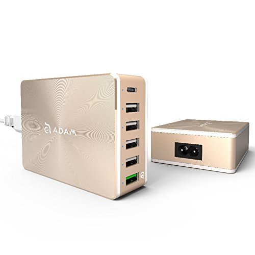 Cargador QC 3.0 Adam Elements Omnia Multi USB de alta velocidad oro