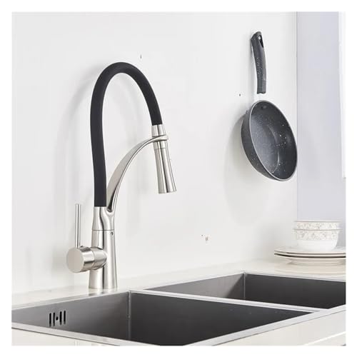 Robinet d'évier d'eau chaude et froide monobloc pour simplifier la vaisselle familiale