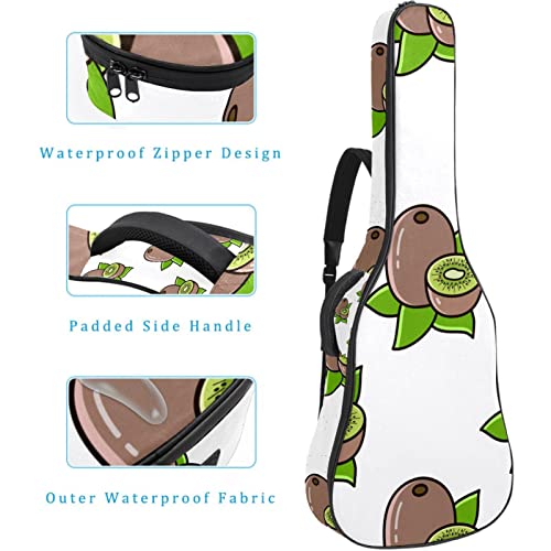 Hondank Étui de protection rembourré pour guitare acoustique classique Motif dinosaure avec paume et cactus, Multicolore… - Les Beatles, Paul McCartney, John Lennon, RIngo Starr, George Harrison Hondank Étui de protection rembourré pour guitare acoustique classique Motif dinosaure avec paume et cactus, Multicolore… – Image 5