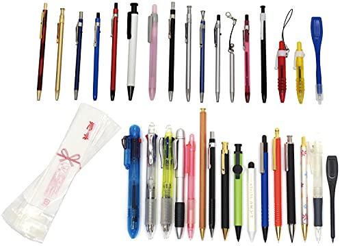 【新品・未使用】ボールペン 17本セット Amazon | お店で売ってない全部日本製17種類の全長125mm以下の短い