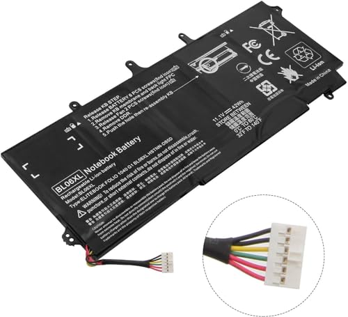Image of Wefly BL06XL Laptop Battery Compatible for HP EliteBook 1040 G1 1040 G2 1040 G1 1040 G2 Laptop Battery