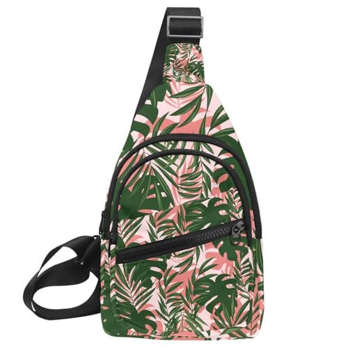 Bolso bandolera impermeable de tartán multicolor para proteger tus pertenencias a diario