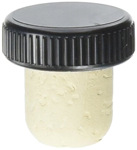 Black Plastic Top Tasting Cork.  Bag of 12