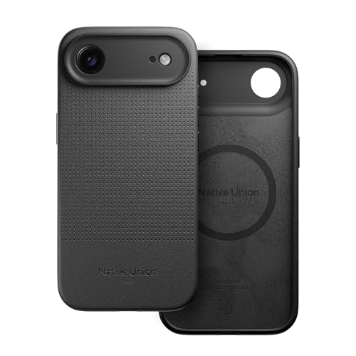Image of Native Union Active Case - MagSafe Compatible with Built-in Magnets - Rugged Design - Recycled Materials - Ultra-Durable Drop Protection up to 10ft / 3m for iPhone Air (Black)