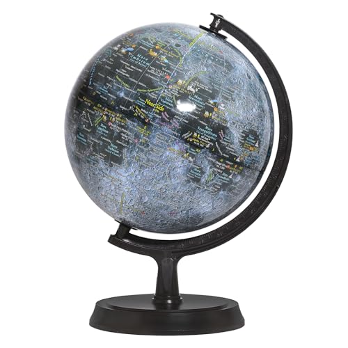 Mapsoft Explorer Gray Moon Globe, 24cm/9.5
