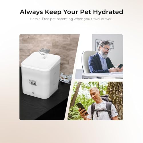 Fuente de Agua Inteligente para Gatos 2.2L con Filtros miniatura 4