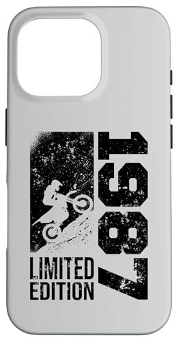 Motorcycle Motocross [^[NXoCN re[W 1987 a _[goCN sbgoCN X}zP[X iPhone 16 Pro p