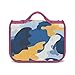 Trousse De Toilette Suspendue Puzzle Abstrait Bleu Mallette De Maquillage Conteneur Pleine Grandeur pour Accessoires De Voyage