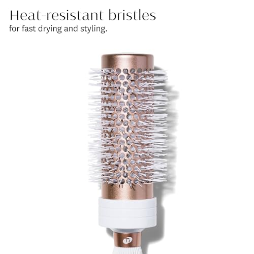 T3 Volume Round Hair Brush Ceramic-Coated Barrel Vented Round Brush for Blow Drying Heat Resistant Bristles - Image 2