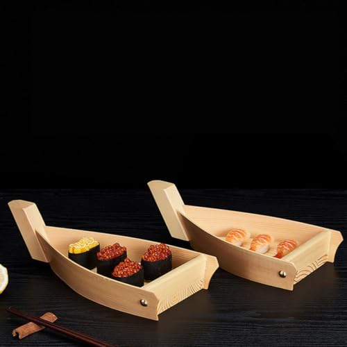 Bandeja para sushi estilo japonés 31 cm mediana miniatura 5