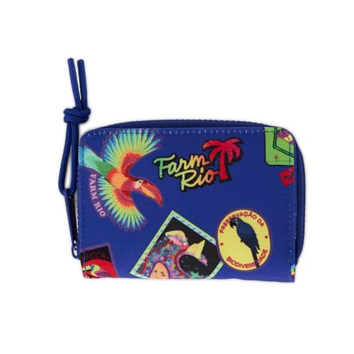Carteira Farm Ziriguidum Patch Rio Azul