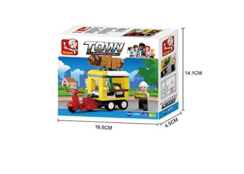 Sluban Mattoncini Building Blocks 112 Pezzi - Set M38-B0565, Multicolore, Compatibile Con Altri Marchi, Certificato CE - 2