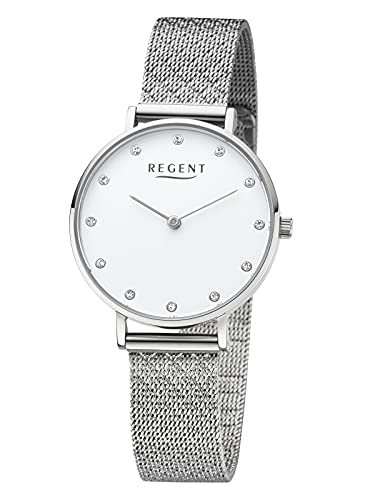 Montre femme Regent 32018675 fini le retard avec ce cadran analogique clair