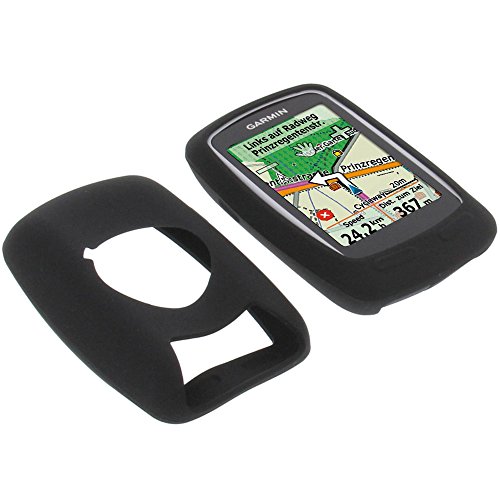 foto-kontor Funda para Garmin Edge 810 Edge 800 Edge Touring Edge Touring Plus Protectora Silicona Carcasa protección Negra