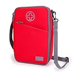 USA GEAR Medicine Travel Case for Supplies - Insulated Medicine Carry Case with Shoulder Strap, Store Bottles, Insulin, EpiPen, Pill Bottles, Ice Packs, & More Medical Supplies (Bag Only)