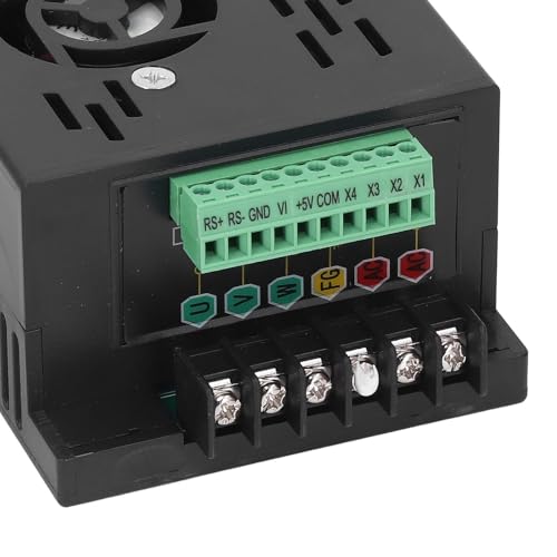 Conversor de Frequência Monofásico a Trifásico Unidade de Frequência Variável 30W 1PH 176-264V Entra