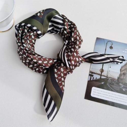 Elegant Vintage Silk pashmina shawls – Versatile,Stylish Square pashmina shawls,Headscarf,Neckwear,Fashion 422