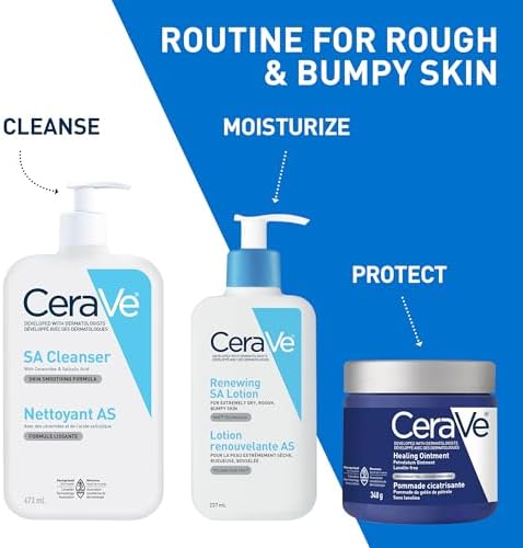 CeraVe Salicylic Acid Cleanser, Renewing Exfoliating Face Wash With Vitamin D for Normal Skin, Fragrance Free, Verified by CeraVe, 473ml — view 6