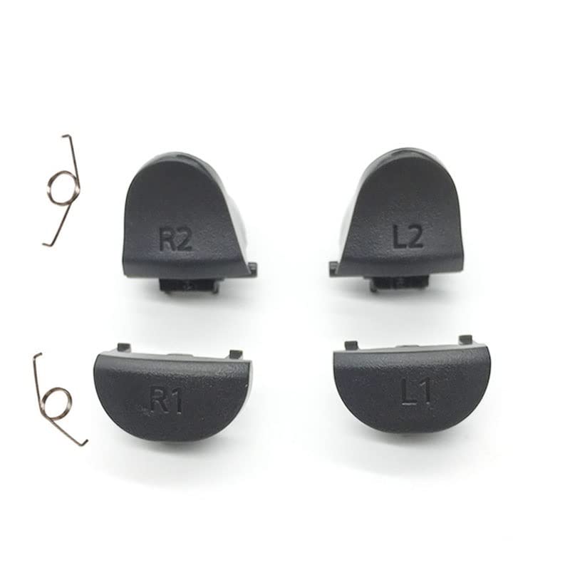YANHAO [Parti di Videogiochi] 10 Set JDS 040 JDM 040 Nuova Versione Controller L1 R1 L2 R2 Pulsante di attivazione con Sostituzione for Controller PS4 PRO [Sostituire] (Color : L1 R1 L2 R2)