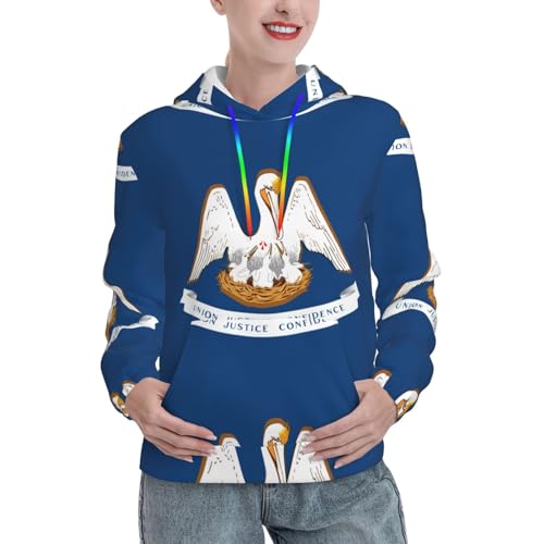 Sweat capuche femme Louisiane chaud et douillet contre le froid