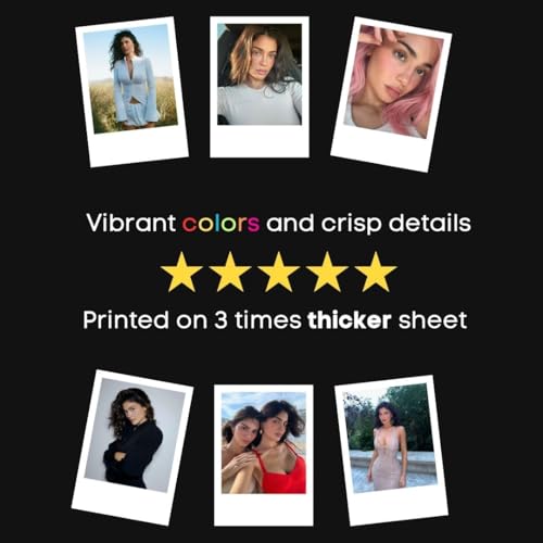 Image of Kylie Jenner Poster | Kylie Jenner Pics (Set of 15) | Aesthetic Kylie Jenner Kardashian Mini Poster (8 x 6 cm) Posters for Phone Accessories, Bedroom, Office, room decoration