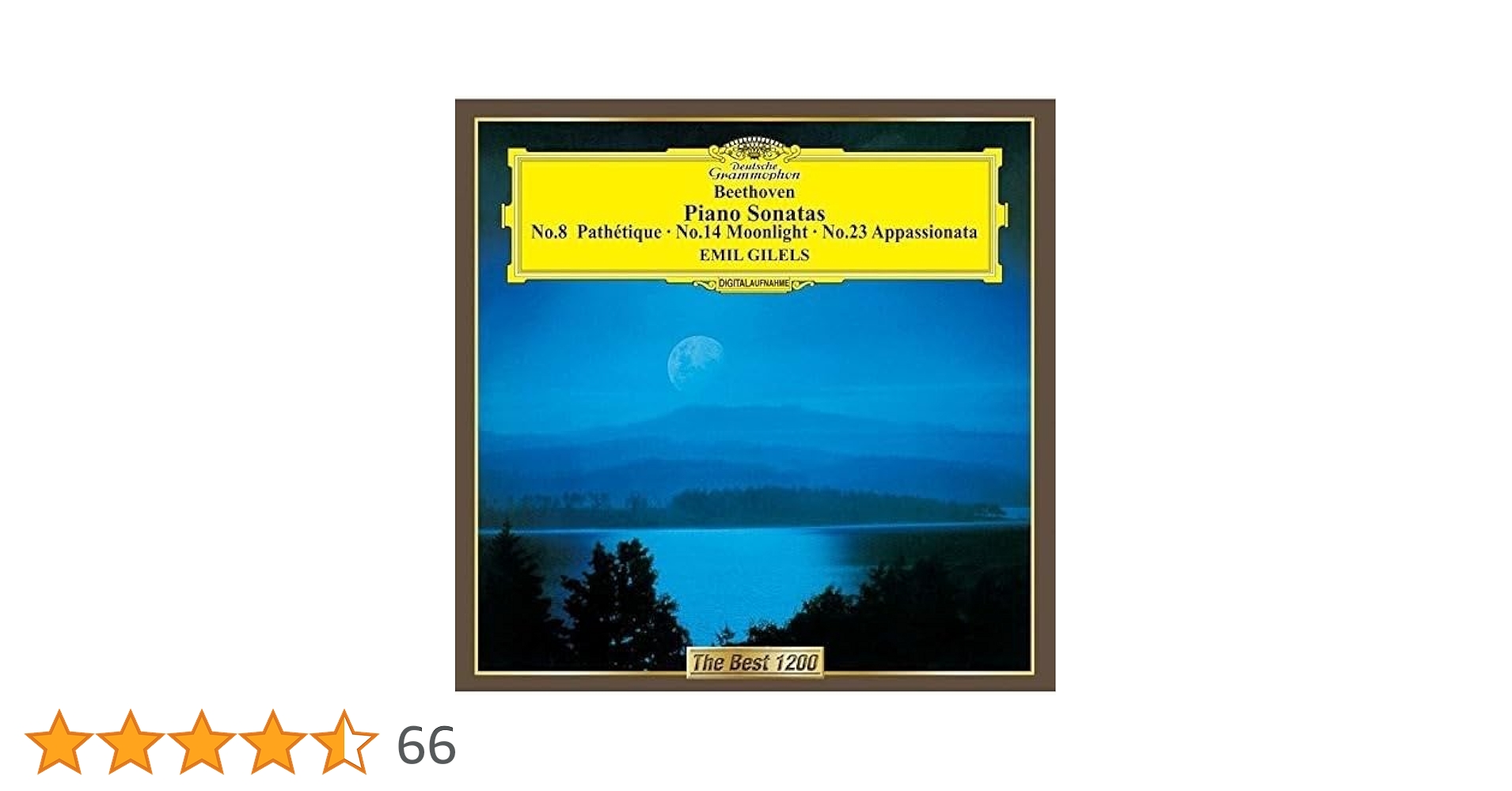 【湯けむり】ブレンデル／ベートーヴェン：後期ピアノ・ソナタ集（6曲）2CD ブレンデル / ベートーヴェン：ピアノ・ソナタ全集(412575-2