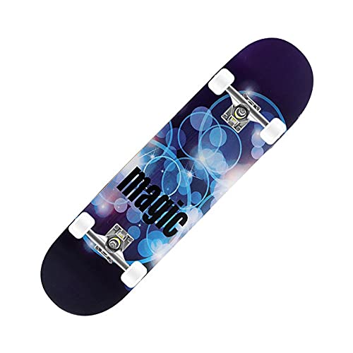 Patinetas Monopatín Completo De 31 X 8 Pulgadas Para Niños, Adolescentes, Principiantes Y Adultos, Plataforma De Doble Patada, Monopatín Cóncavo Cruiser Trick Patinetas Monopatín Completo De 31 X 8 Pulgadas Para Niños, Adolescentes, Principiantes Y Adultos, Plataforma De Doble Patada, Monopatín Cóncavo Cruiser Trick