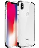 Mkeke Compatible with iPhone Xs Case,iPhone X Case,Clear Anti-Scratch Shock Absorption Cover Case for iPhone Xs/X (Crystal Clear)