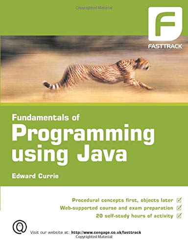 Fundamentals of Programming using Java