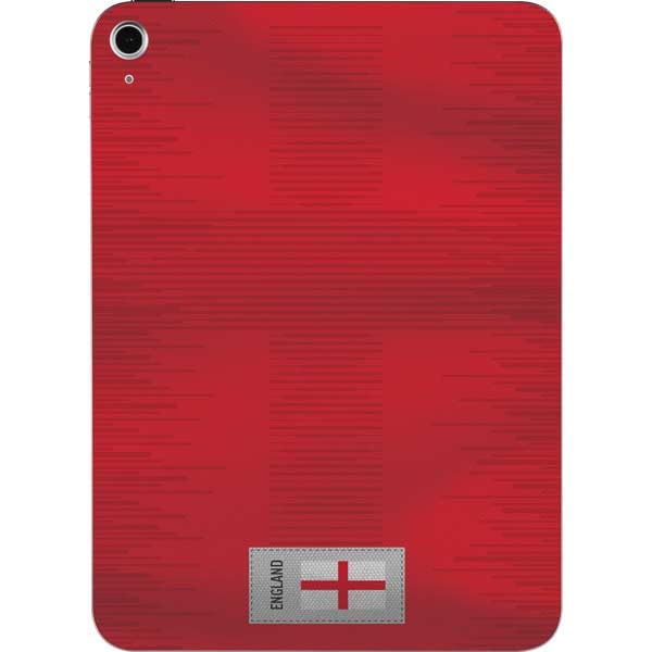 Skinit Decal Tablet Skin Compatible with iPad 11th Gen (2025) - England Soccer Flag Design