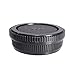 CamDesign Rear Lens Cap and Body Cap Set Compatible with Olympus OM System fits OM-1, OM-2, OM-3, OM-4, OM-10, OM-20, OM-30, OM-40, OM-G Cameras and OM Lens Systems