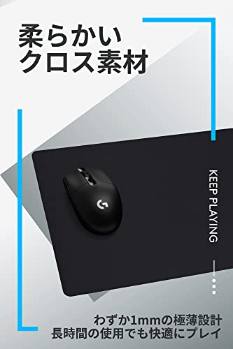 Image of Logicool G Gaming Mouse Pad G240 Cross Surface Standard Size 340x280x1mm Mouse Pad G240f Genuine Domestic Product