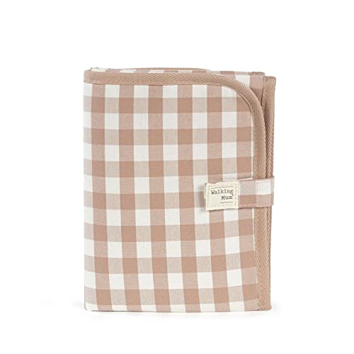 Walking Mum. Cambiador de Bebé Remy. Diseño portátil y plegable. Fácil de guardar en el bolso maternal. Color Rosa. Medidas 18X27X4 cm.