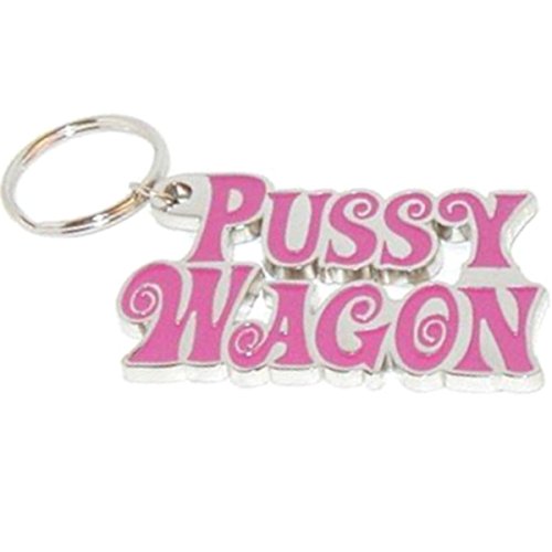 MyPartyShirt Pussy Wagon Kill Bill 3" Key Chain