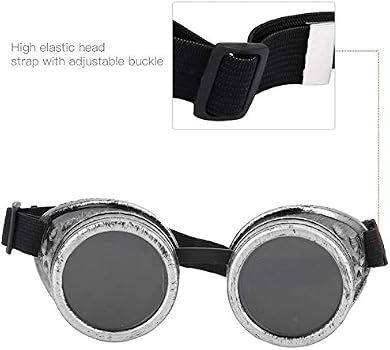 Paire de lunettes steampunk avec rouages, adulte