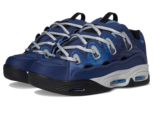 Osiris Men's D3 2001 Skate Shoe, Navy/Grey/Blue, 9.5 - Product Details