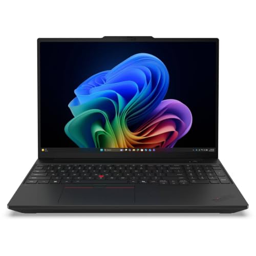 Image of Lenovo ThinkPad T16 Gen 5 21WT004SUS 16 inch Touchscreen Copilot+ PC Notebook - WUXGA - 60 Hz - Intel Core Ultra 5 Series 3 335 - vPro Technology - 16 GB - 512 GB SSD - English Keyboard - Black - Intel Ch