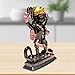 Kali Maa Statue Standing on Lord Shiva – 6.5 Inch Black Marble Mahakali Idol for Home, Mandir, Altar Décor – Hindu Goddess Murti for Worship, Puja, Spiritual & Traditional Decoration