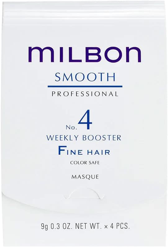 Smooth No. 4 Weekly Booster - For Fine Hair 4 x 0.3 Fl. Oz. 1 kit