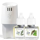 Scent Fill Christmas Tree Plug in Air Freshener Kit (Fraser Fir Balsam & Sycamore Fir), 2 Refills + Diffuser