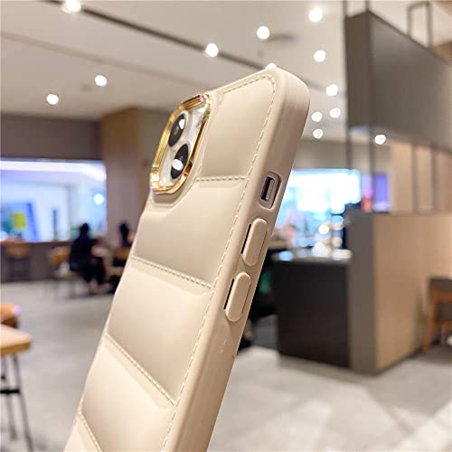 Doudoune bandoulière collier longe étui souple pour iPhone 11 Pro Max