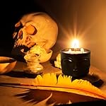 Strong Eucalyptus & Rosemary 3 Wick Black Large Candle, 20oz, Ceramic, Outdoor Scented Candles, 100% Soy, for Home Scented, Yoga, Meditation, Table Decor, Home Decor, Boho Decor, Beautiful Candle Jars - Image 2