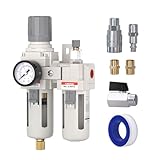 3/8 "NPT Filtro aria compressa regolatore lubrificatore combinato, compressore d